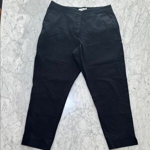 Calvin Klein Black Cropped Pants